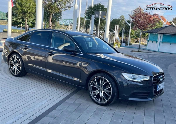 Audi A6 cena 77600 przebieg: 215000, rok produkcji 2014 z Sejny małe 529